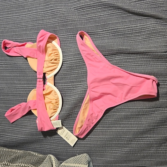 Cupshe Pink bathing suit new with tags! - Picture 2 of 2